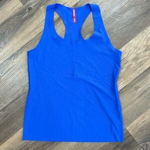 SPANX Athletic Royal Blue Tank Top